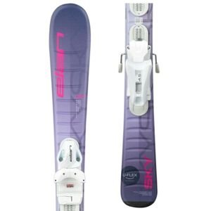 Elan SKY JRS + EL 4.5 GW Juniorské zjazdové lyže, fialová, veľkosť 110