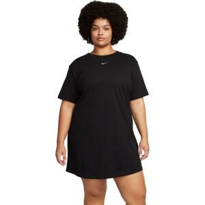 Nike SPORTSWEAR ESSENTIAL Dámske šaty, čierna, veľkosť 1x