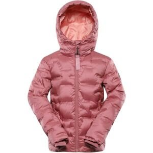NAX RAFFO Detská zimná bunda, ružová, veľkosť 104-110