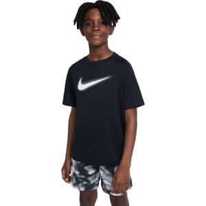 Nike DF MULTI+ SS TOP HBR Chlapčenské tričko, čierna, veľkosť L