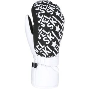 Level ULTRALITE Dámske lyžiarske rukavice, biela, veľkosť S/M