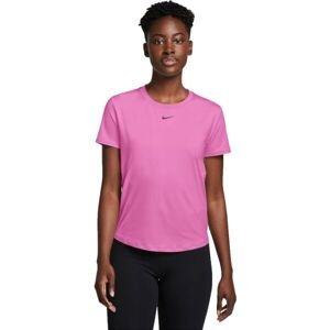 Nike ONE CLASSIC Dámske tričko, ružová, veľkosť L
