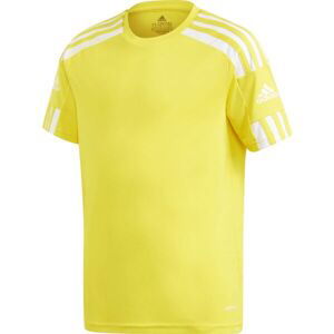 adidas SQUAD 21 JSY SS Pánsky futbalový dres, žltá, veľkosť 128
