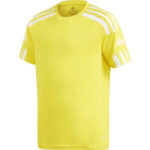 adidas SQUAD 21 JSY SS Pánsky futbalový dres, žltá, veľkosť 176