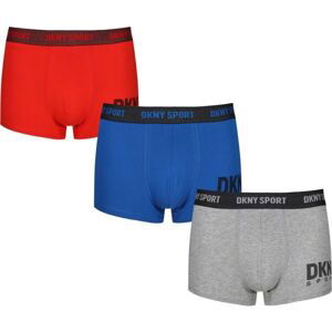 DKNY CHICO Pánske boxerky, sivá, veľkosť L