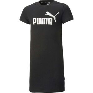 Puma ESSENTIALS + LOGO DRESS TR G Dievčenské šaty, čierna, veľkosť 116