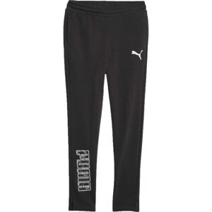 Puma ACTIVE SPORTS PANTS Detské tepláky, čierna, veľkosť 128