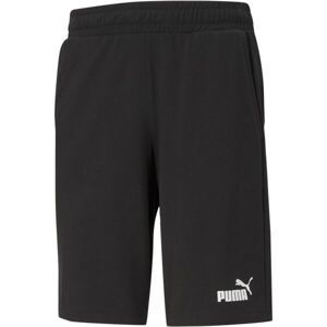 Puma ESSENTIALS JERSEY SHORTS Pánske kraťasy, čierna, veľkosť XL