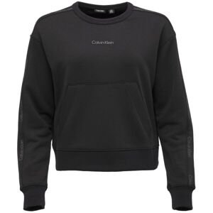 Calvin Klein PW - Pullover Cropped Dámska mikina, čierna, veľkosť XL