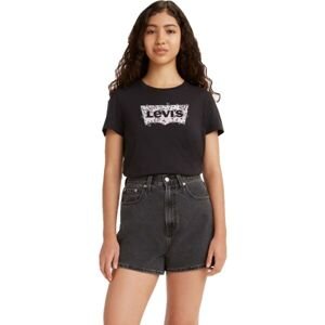 Levi's THE PERFECT TEE Dámske tričko, čierna, veľkosť L