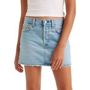 Levi's ICON Dámska džínsová sukňa, svetlomodrá, veľkosť 29