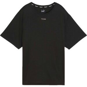 Puma GRAPHIC OVERSIZED PUMA FIT TEE Dámske športové tričko, čierna, veľkosť M