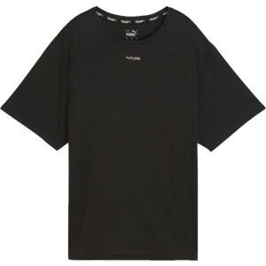 Puma GRAPHIC OVERSIZED PUMA FIT TEE Dámske športové tričko, čierna, veľkosť S