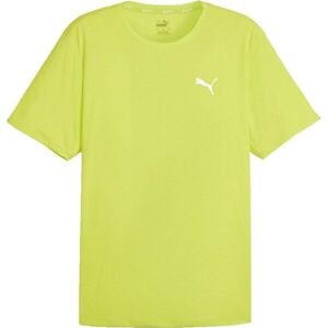Puma RUN FAVORITE VELOCITY TEE Pánske športové tričko, žltá, veľkosť M