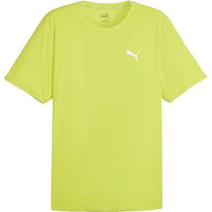 Puma RUN FAVORITE VELOCITY TEE Pánske športové tričko, žltá, veľkosť XXL