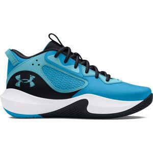 Under Armour GS LOCKDOWN 6 Juniorská basketbalová obuv, tyrkysová, veľkosť 35.5