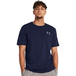 Under Armour SPORTSTYLE LC SS Pánske tričko, tmavo modrá, veľkosť S