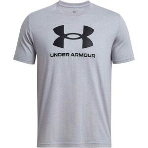 Under Armour SPORTSTYLE Pánske tričko, sivá, veľkosť M