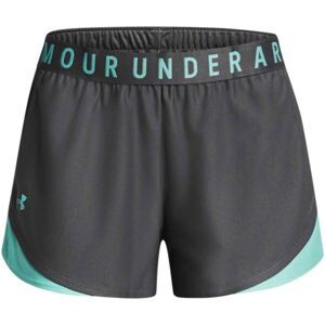 Under Armour PLAY UP SHORTS EMBOSS 3.0 Dámske šortky, sivá, veľkosť L