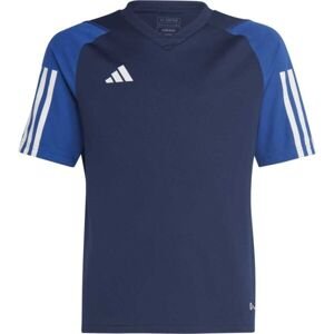 adidas TIRO23 CB TRJSYY Juniorský futbalový dres, tmavo modrá, veľkosť 140
