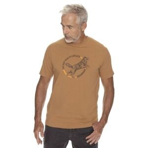 BUSHMAN DARWIN Pánske tričko, hnedá, veľkosť 4xl