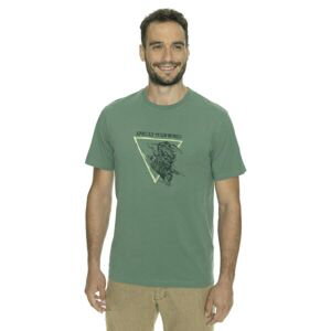 BUSHMAN DARWIN Pánske tričko, zelená, veľkosť XXL