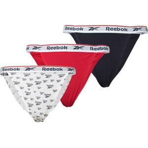 Reebok TANGA BRIEF KALAB 3pk Dámske nohavičky, čierna, veľkosť L