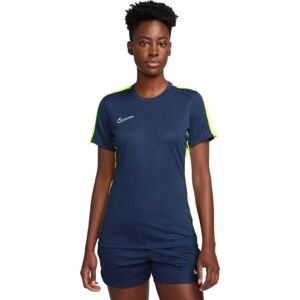 Nike DRI-FIT ACADEMY Dámske futbalové tričko, tmavo modrá, veľkosť L