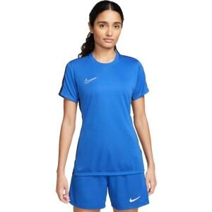 Nike DRI-FIT ACADEMY Dámske futbalové tričko, modrá, veľkosť L