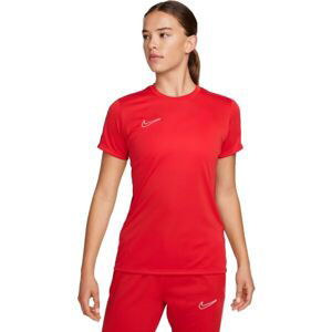 Nike DRI-FIT ACADEMY Dámske futbalové tričko, červená, veľkosť XS