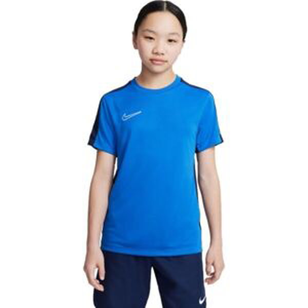 Nike DRI-FIT ACADEMY Detské futbalové tričko, modrá, veľkosť S