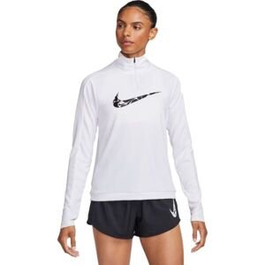 Nike SWOOSH Dámska športová mikina, biela, veľkosť XS