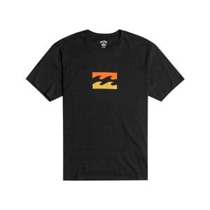 Billabong TEAM WAVE Pánske tričko, čierna, veľkosť M