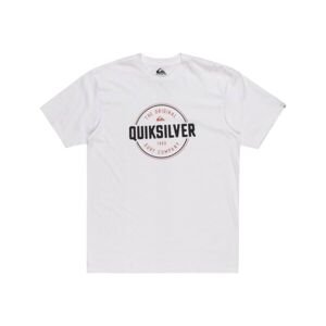 Quiksilver CIRCLE UP Pánske tričko, biela, veľkosť S