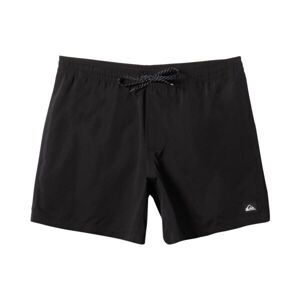 Quiksilver EVERYDAY SOLID VOLLEY 15 Pánske plavky, čierna, veľkosť M