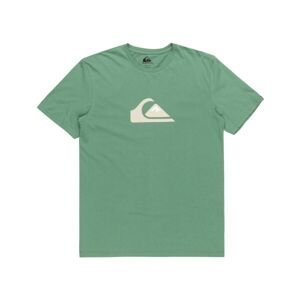 Quiksilver COMP LOGO Pánske tričko, zelená, veľkosť M