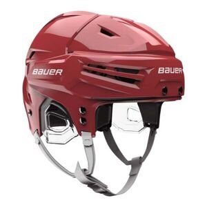 Bauer RE-AKT 65 Hokejová prilba, červená, veľkosť L