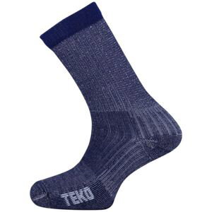 TEKO ECO HIKE 2.0 Outdoorové ponožky, tmavo modrá, veľkosť 34-37