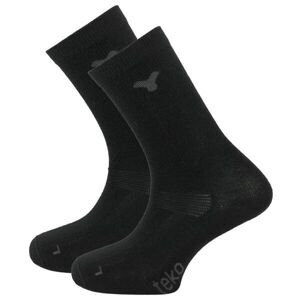 TEKO ECO BASELINER 1.0 Outdoorové ponožky, čierna, veľkosť 34-37