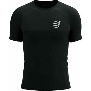 Compressport PERFORMANCE SS TSHIRT M Pánske bežecké tričko, čierna, veľkosť L