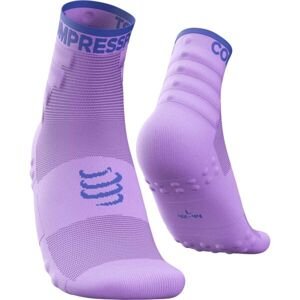 Compressport TRAINING SOCKS 2-PACK Športové ponožky, ružová, veľkosť T2