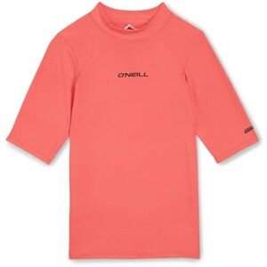 O'Neill ESSENTIALS Dievčenské plavecké tričko, lososová, veľkosť 10
