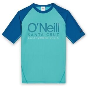 O'Neill ESSENTIALS CALI Chlapčenské kúpacie tričko, tyrkysová, veľkosť 12