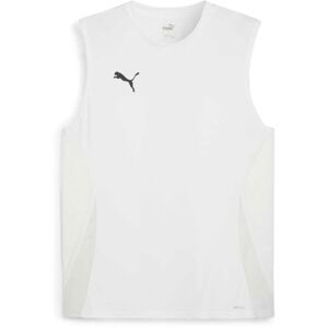 Puma TEAMGOAL SLEEVELESS JERSEY Rozlišovací dres, biela, veľkosť L