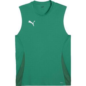 Puma TEAMGOAL SLEEVELESS JERSEY Rozlišovací dres, zelená, veľkosť L