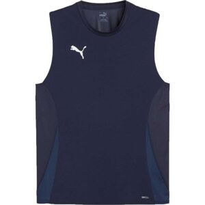 Puma TEAMGOAL SLEEVELESS JERSEY Rozlišovací dres, tmavo modrá, veľkosť L