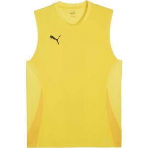 Puma TEAMGOAL SLEEVELESS JERSEY Rozlišovací dres, žltá, veľkosť L