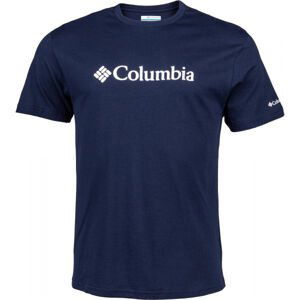 Columbia CSC BASIC LOGO TEE Pánske tričko, tmavo modrá, veľkosť