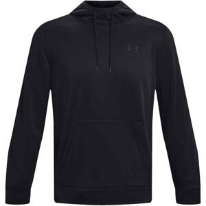 Under Armour ARMOUR FLEECE HOODIE Pánska mikina, čierna, veľkosť