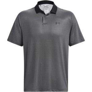 Under Armour PERFORMANCE 3.0 DEUCES POLO Pánske golfové tričko, tmavo sivá, veľkosť